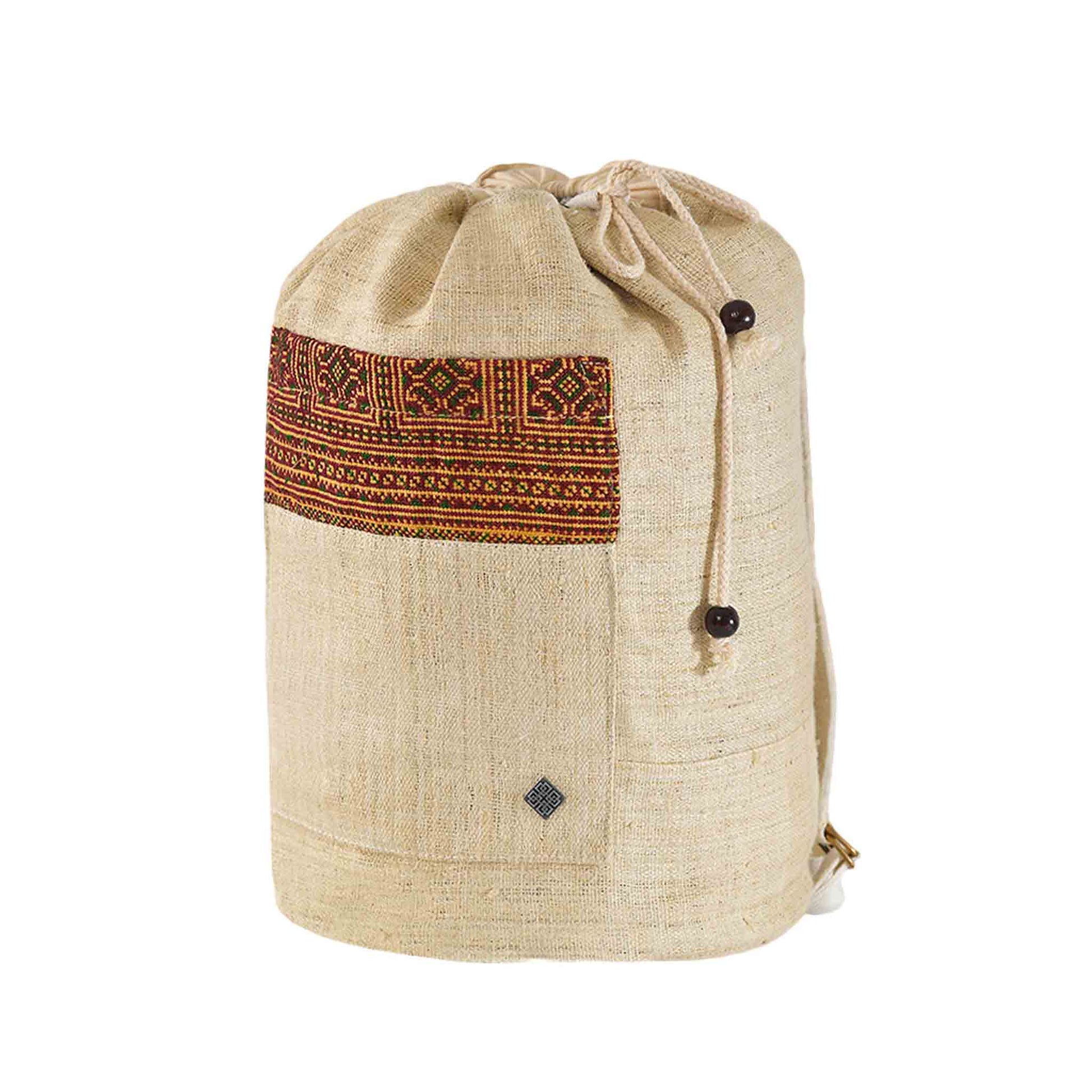 Hanf Rucksack Freiheit Beige