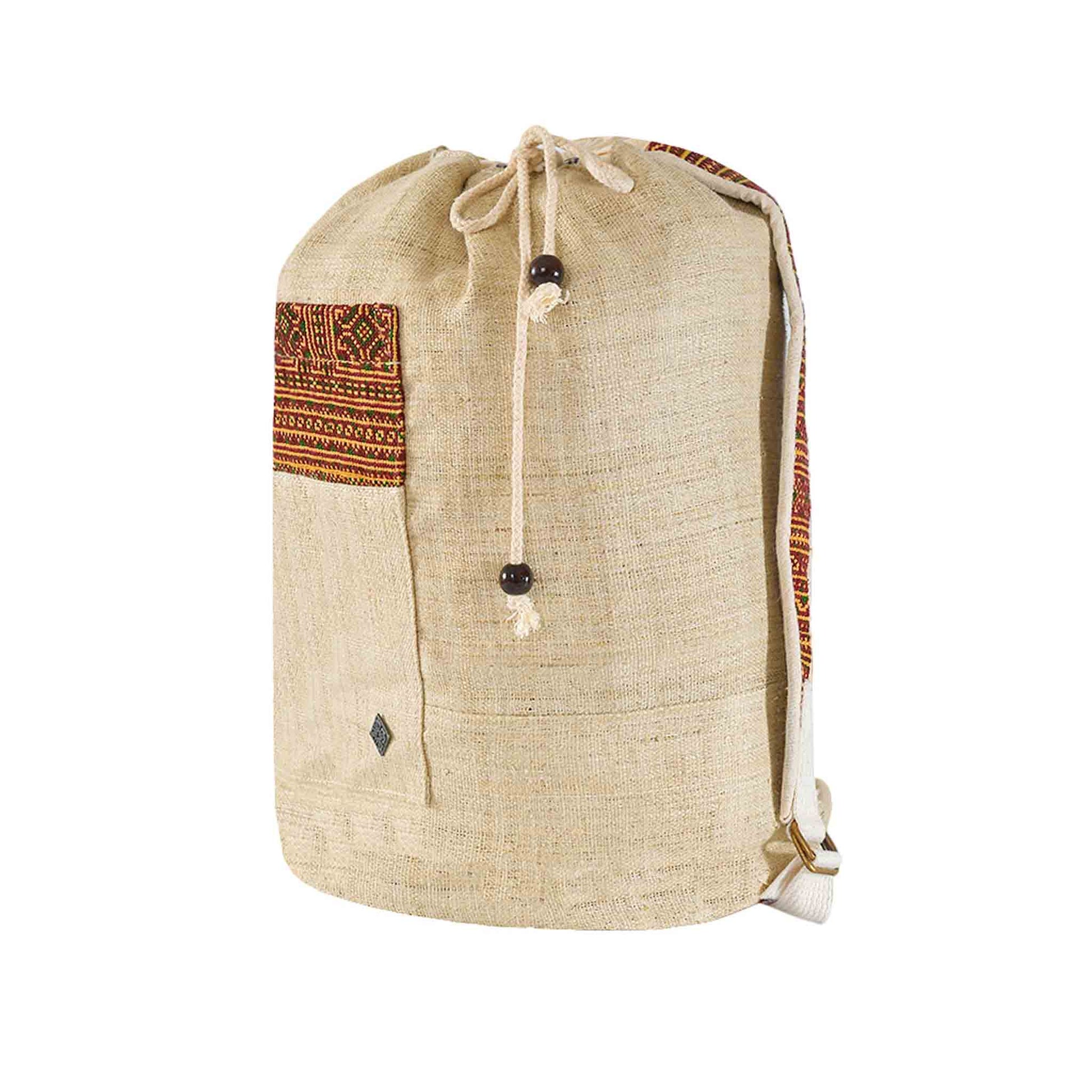 Hanf Rucksack Freiheit Beige