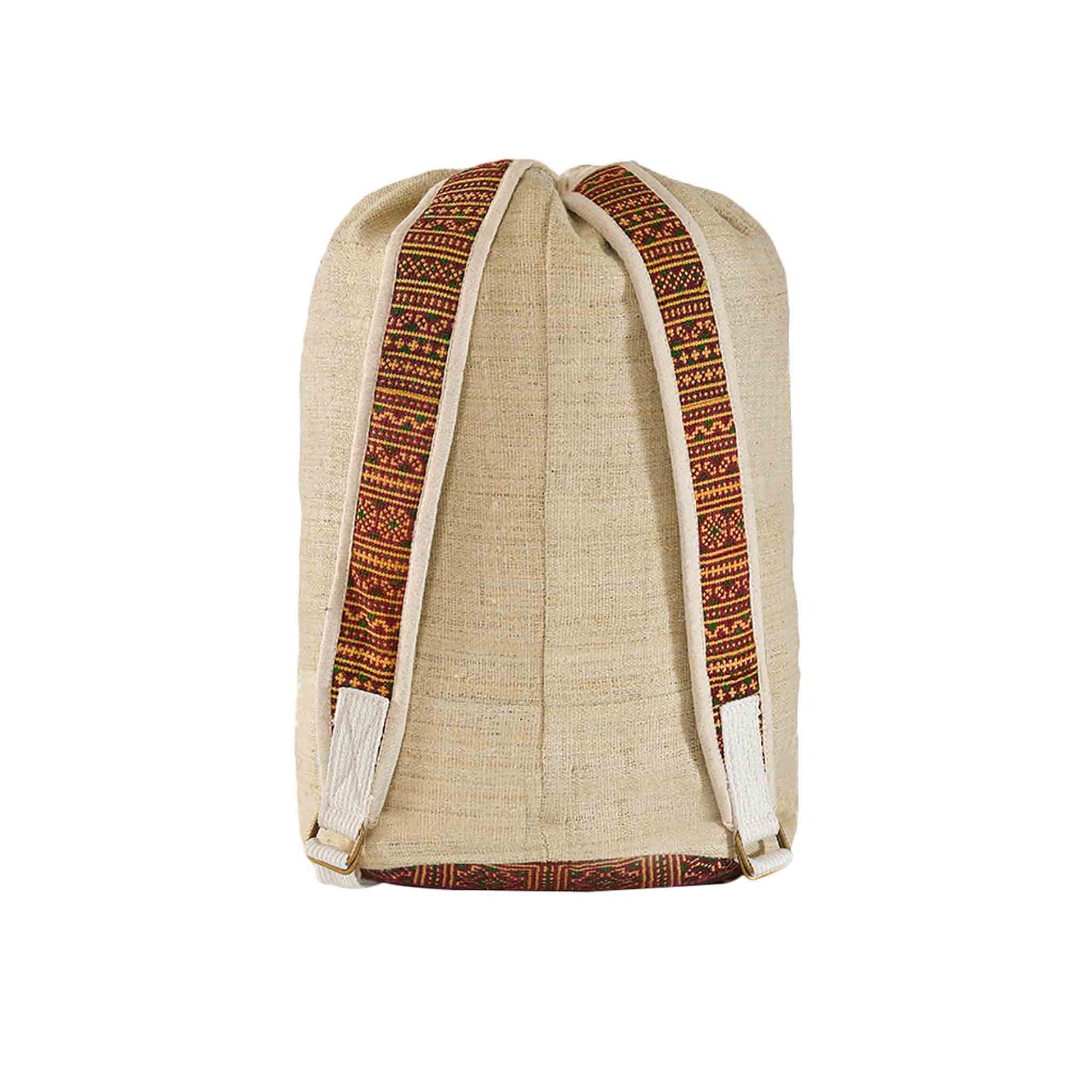 Hanf Rucksack Freiheit Beige