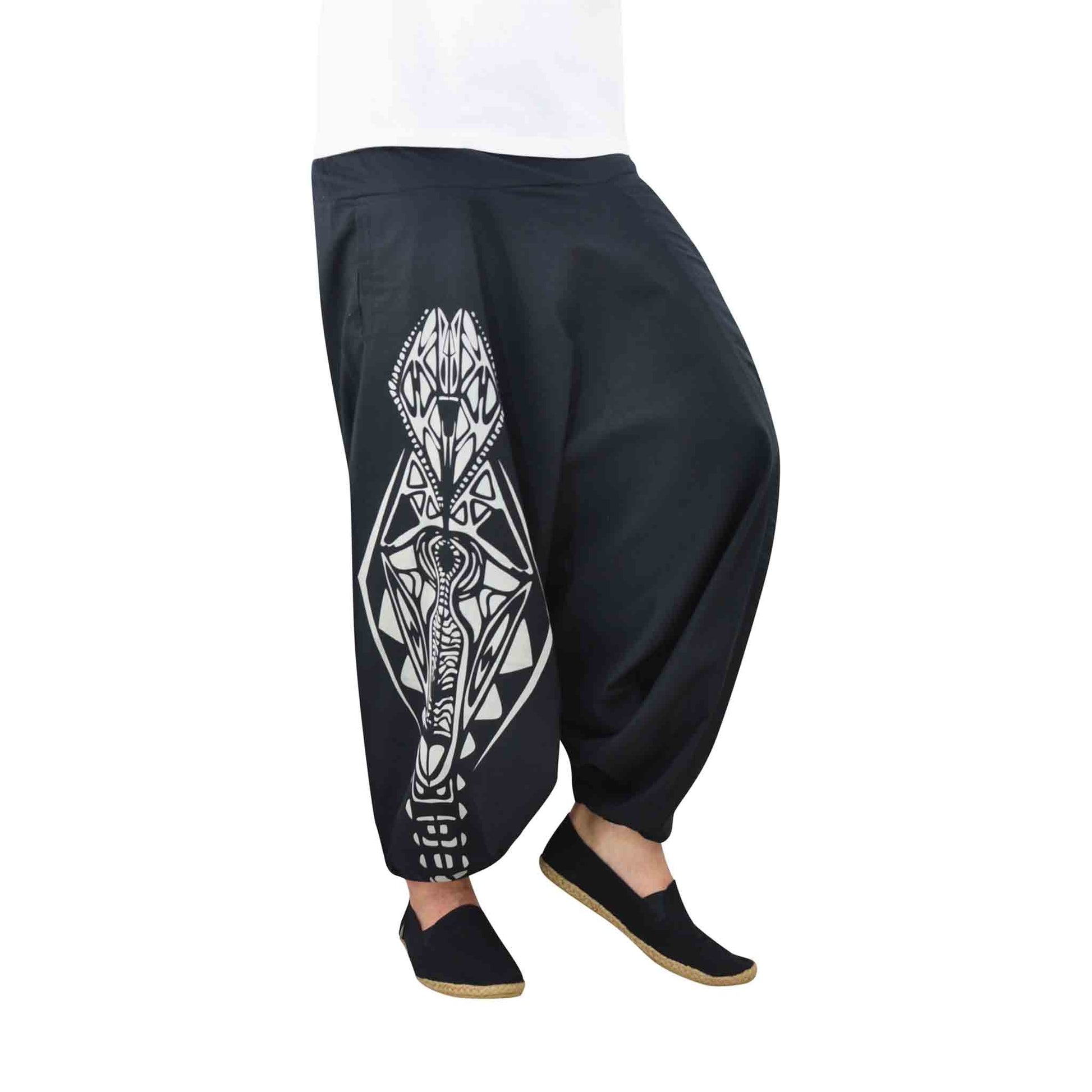 Aladinhose Elektronaut Schwarz